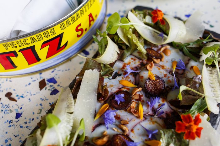 Pulpo-Octopus Carpaccio