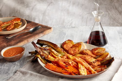 Receta 04 Salsa Romesco con verduras al horno y Vinagre de Jerez - horizontal (3)