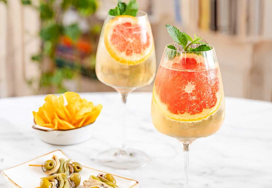 Sherry Wines Solera Spritz Cocktail