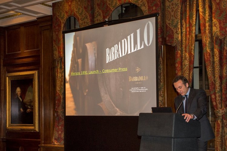 Barbadillo Launch Versos 1891 in London