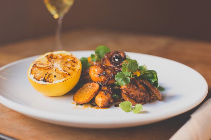 Chorizo-Stuffed Squid