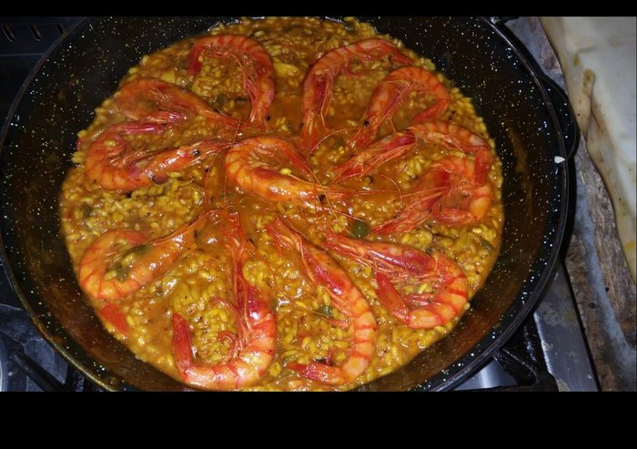 Arroz con Gamba Roja