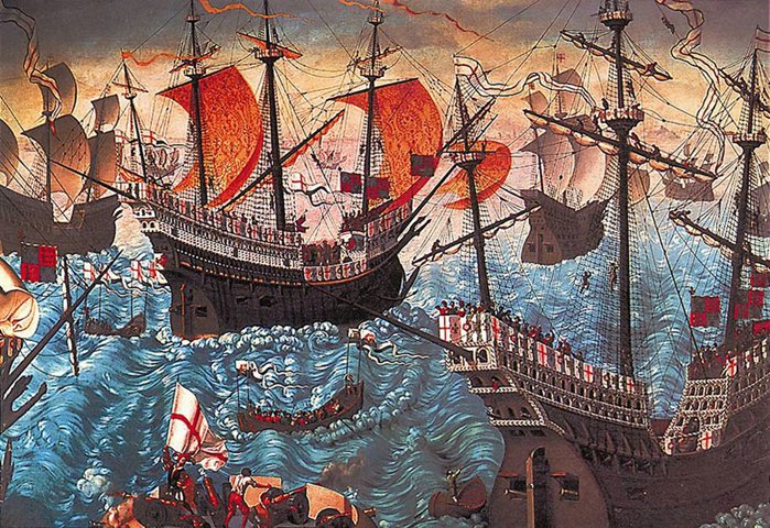 historia_vinosdejerez_historia_cuadrodebarcos