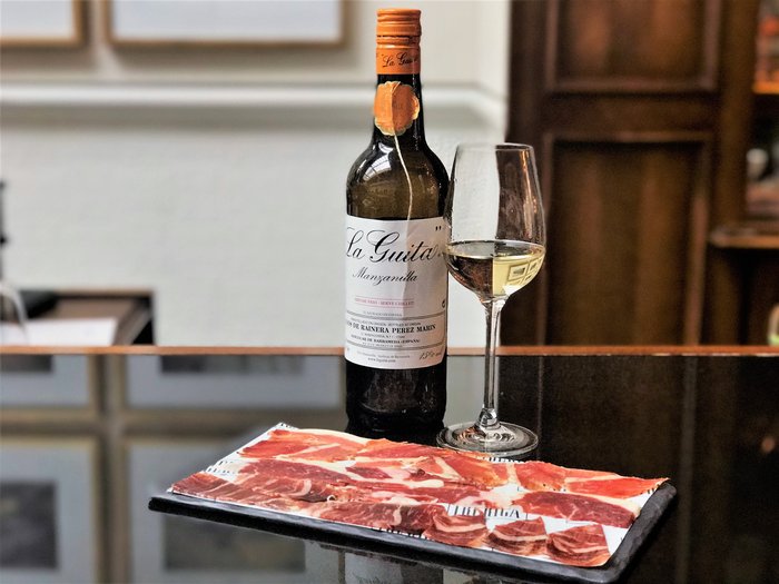 Ibérica Manchester - Jamón Ibérico & La Guita Manzanilla
