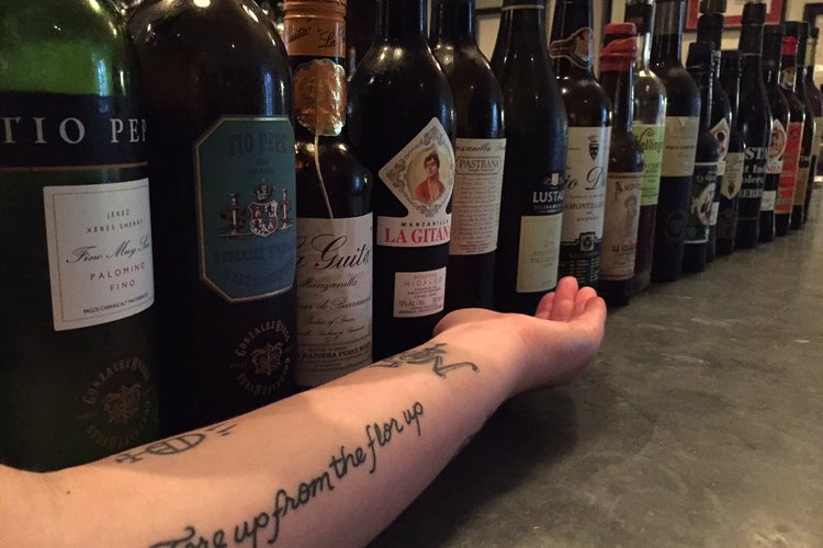 Sherry love runs deep at Angeline!