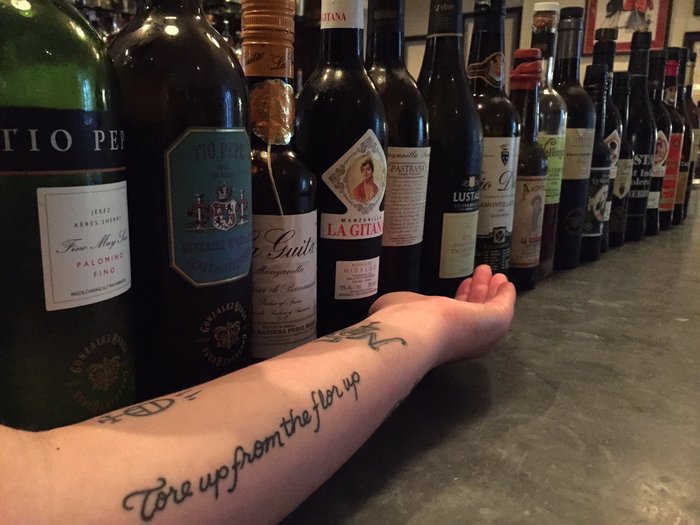 Sherry love runs deep at Angeline!