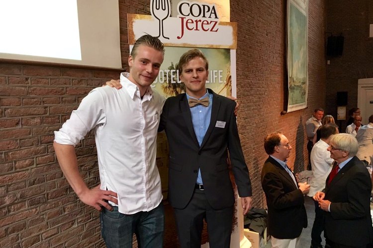 Winnaar Copa Jerez Podium onder de Dom - Leon Mazairac en Goos van den Berg