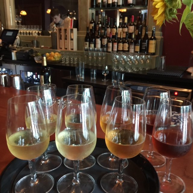 Sherry flights ready to go out