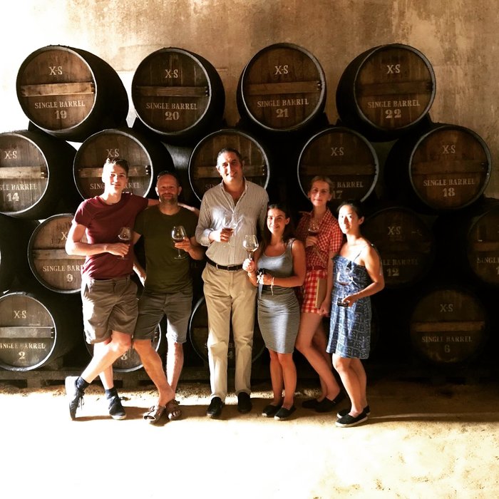 Bij Xímenez-Spínola met eigenaar José Antonio Zarzana