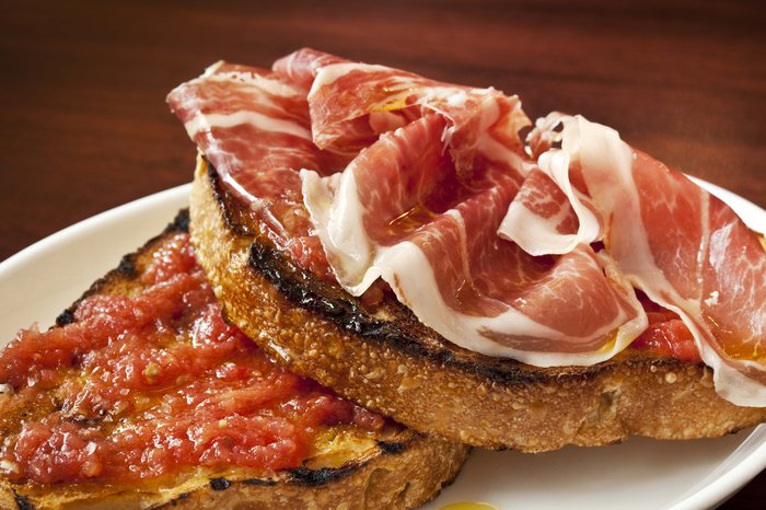  Jamón ibérico de bellota Fermín 48-month cured ham from the legendary free range, acorn-fed, black-footed ibérico pigs of Spain