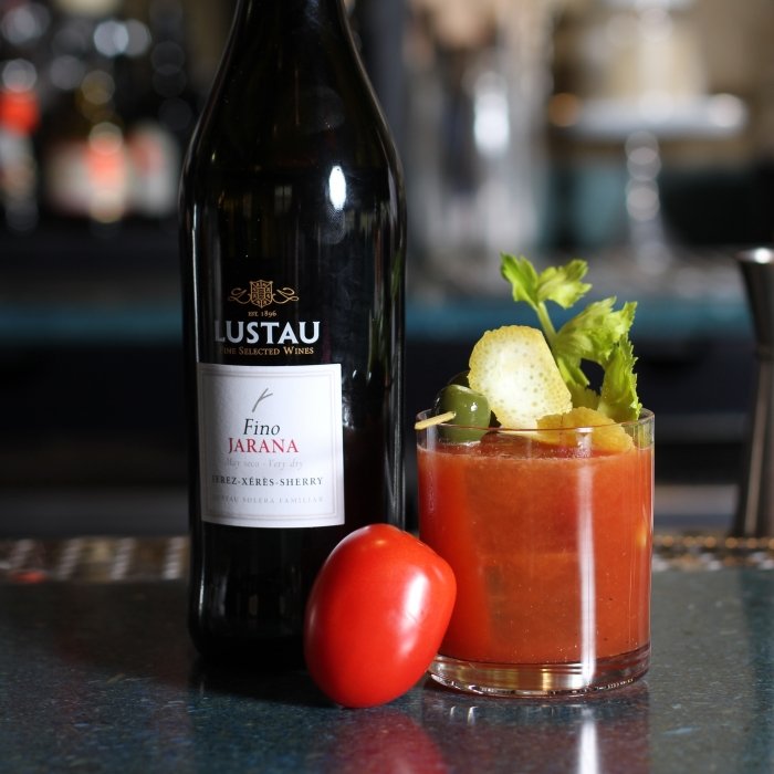 Sherry cocktail con Fino Jarana de Lustau