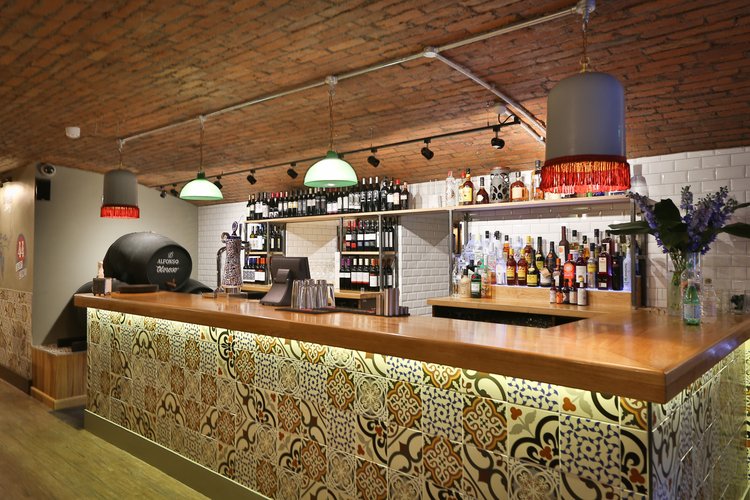 Sherry from the Barrel at Bar 44 Cardiff